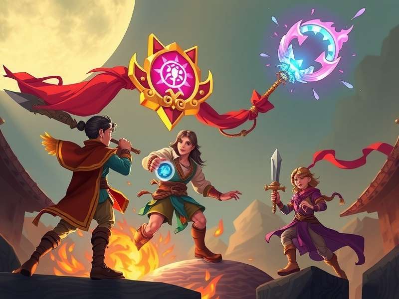 Spellcasting Dunker Vanquisher game hero image